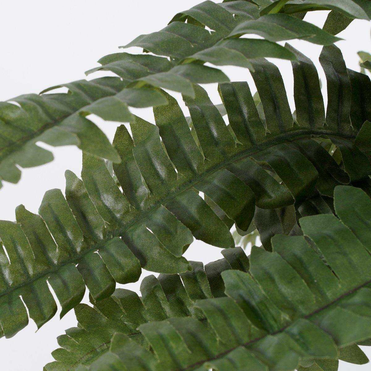 Künstliche Boston-Farnpflanze im Blumentopf Stan – H42 x Ø50 cm – Grün - HomeDesign Knaus