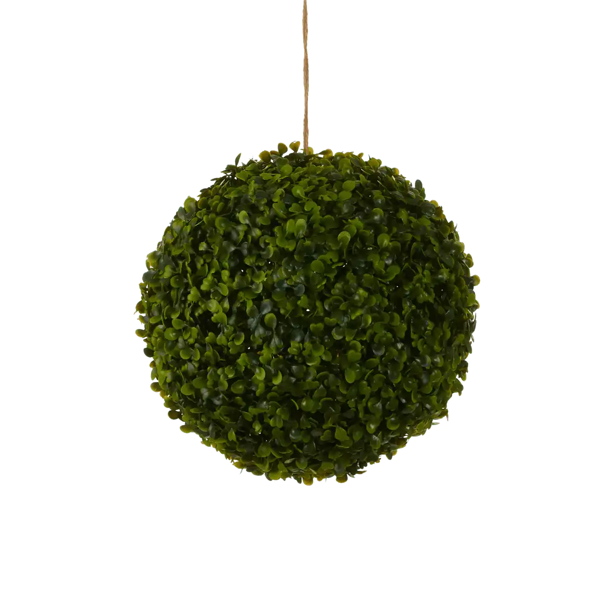 Künstliche Buchsbaumkugel zum Aufhängen im Freien – Ø28 cm – Grün - HomeDesign Knaus
