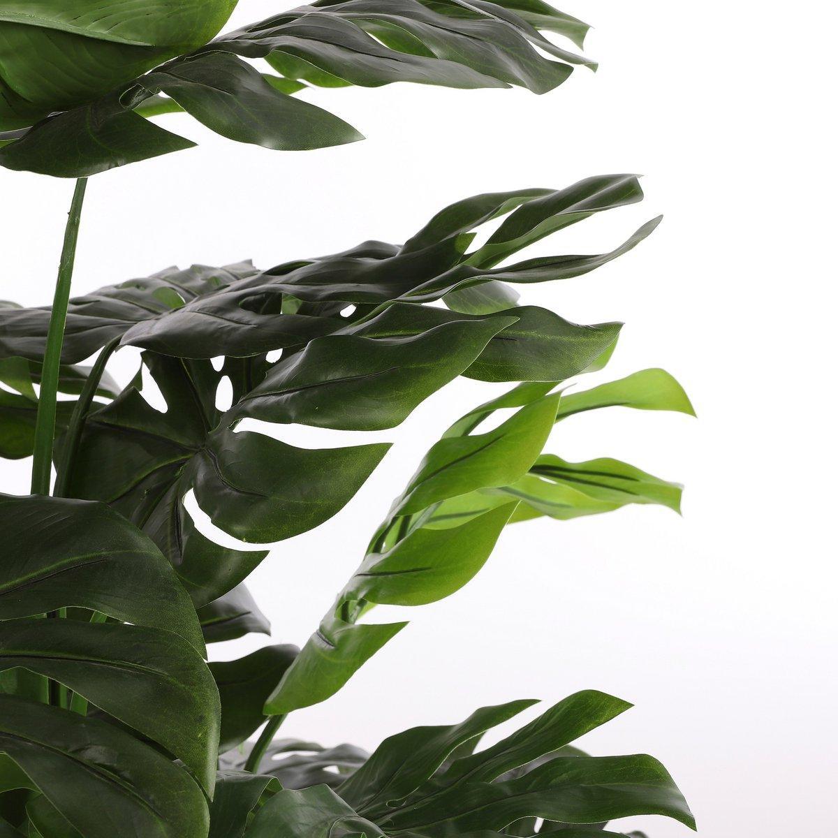Künstliche Pflanze Monstera – H100 x Ø70 cm – Grün - HomeDesign Knaus
