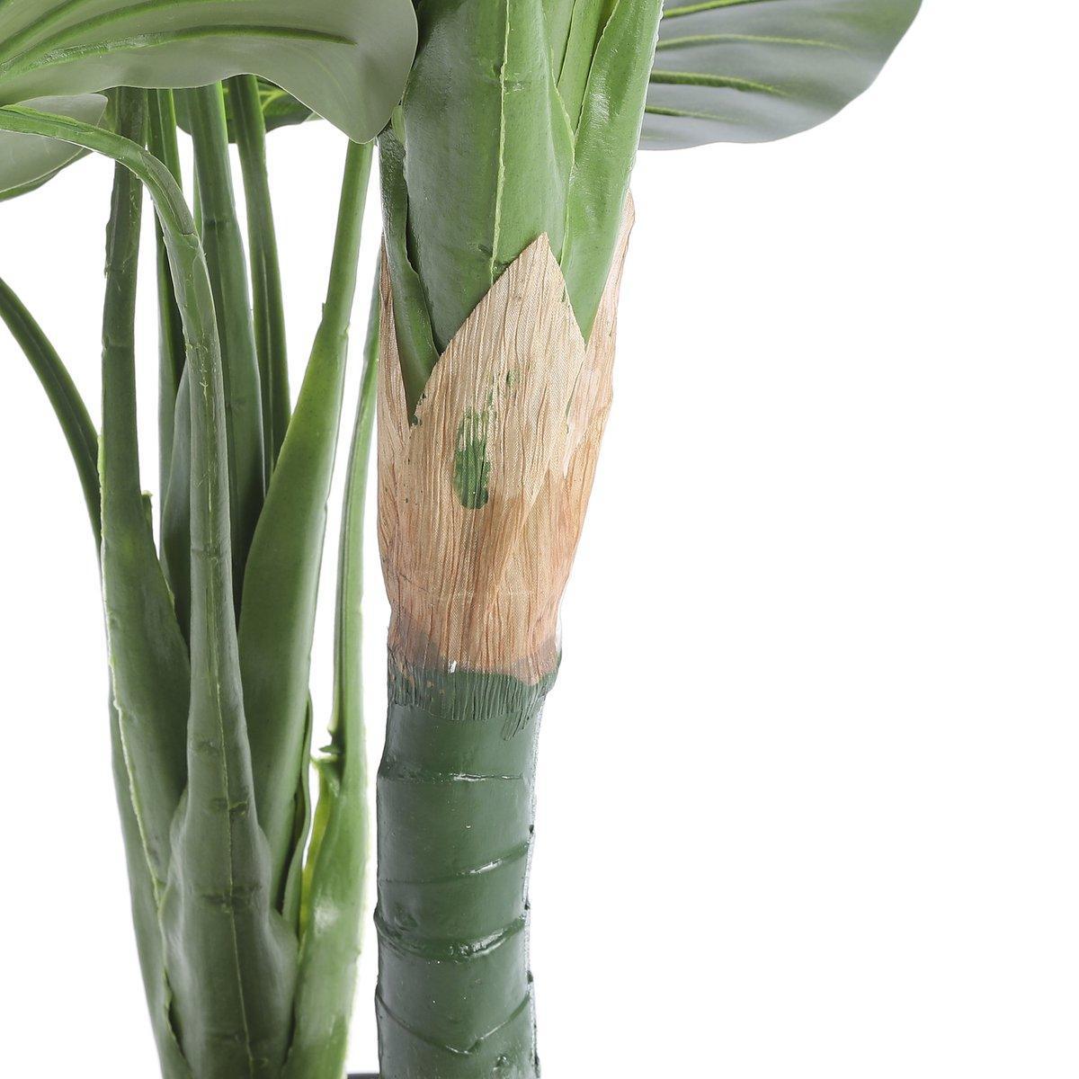 Künstliche Taro-Pflanze – H90 x Ø60 cm – Grün - HomeDesign Knaus