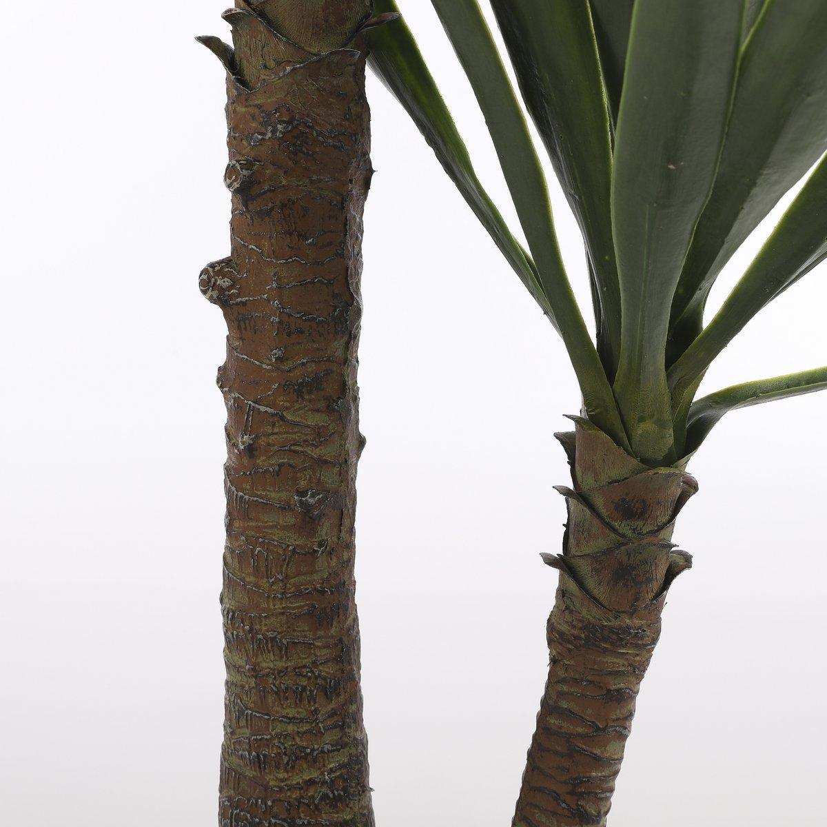Künstliche Yucca-Pflanze – H120 x Ø60 cm – Grün - HomeDesign Knaus