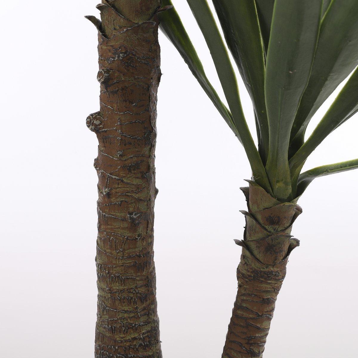 Künstliche Yucca-Pflanze – H120 x Ø60 cm – Grün - HomeDesign Knaus
