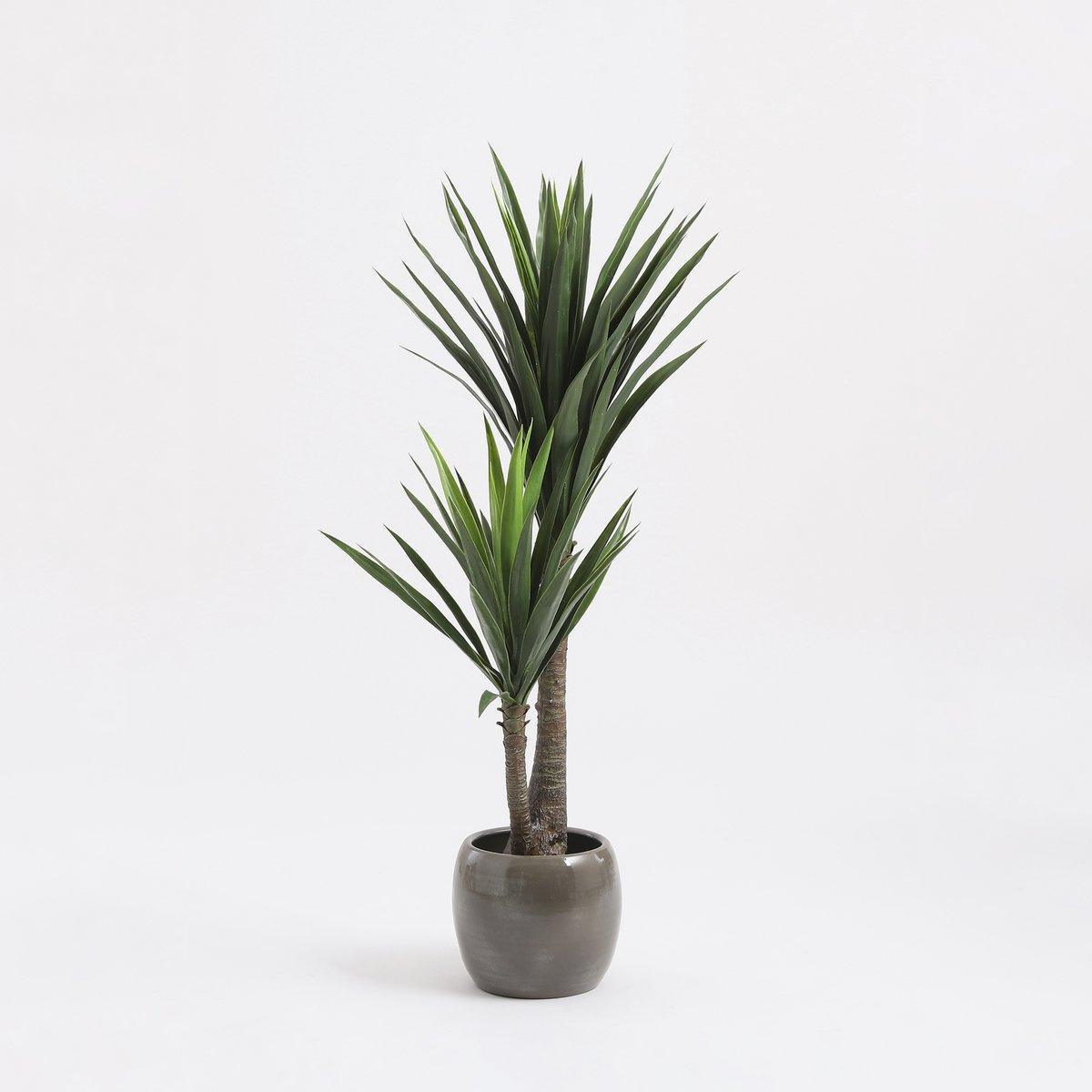 Künstliche Yucca-Pflanze – H120 x Ø60 cm – Grün - HomeDesign Knaus