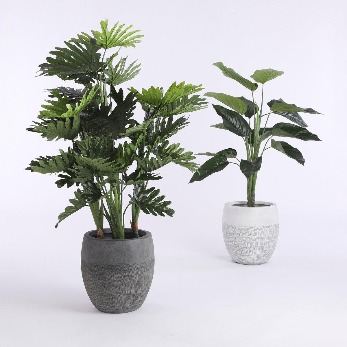 Kunstpflanze Philodendron – H120 x Ø80 cm – Grün - HomeDesign Knaus