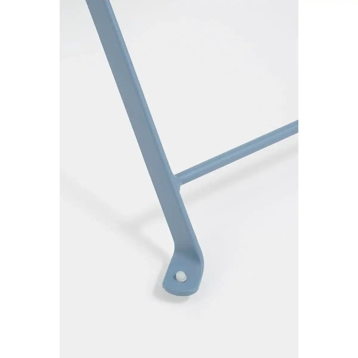 Laurence Bistro-Set – 3-teilig – Metall – Hellblau - HomeDesign Knaus