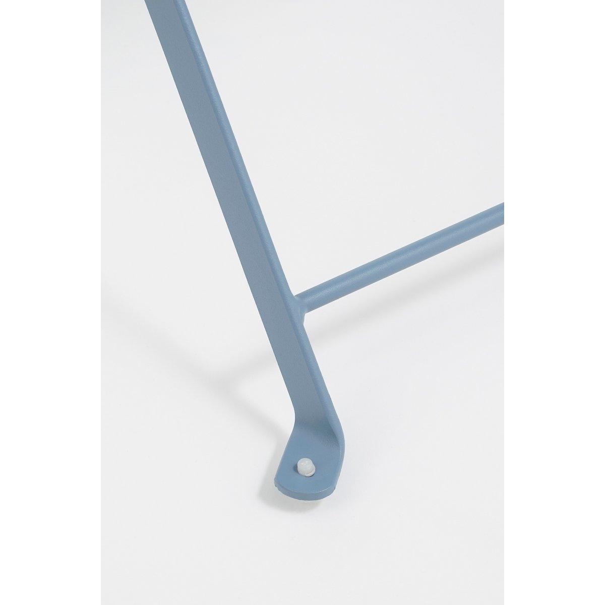 Laurence Bistro-Set – 3-teilig – Metall – Hellblau - HomeDesign Knaus