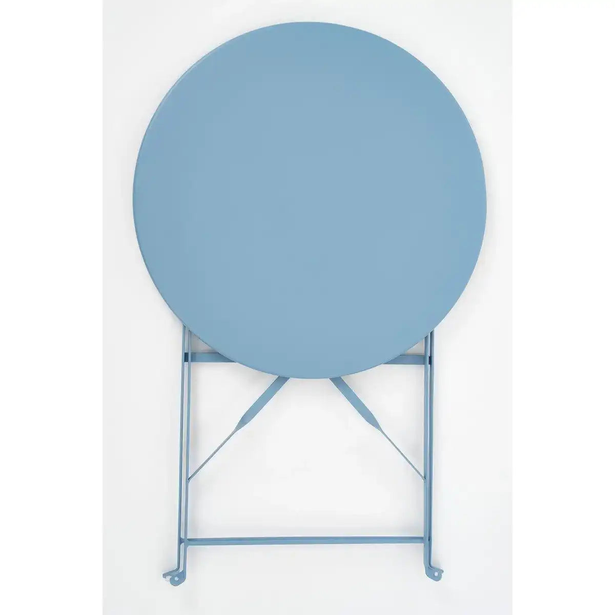 Laurence Bistro-Set – 3-teilig – Metall – Hellblau - HomeDesign Knaus