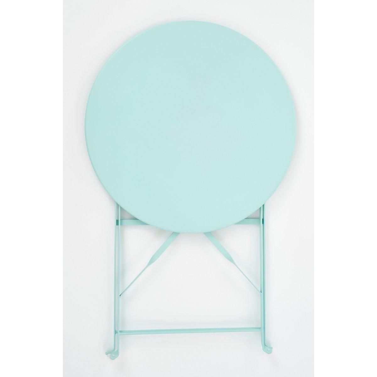 Laurence Bistro-Set – 3-teilig – Metall – Hellgrün - HomeDesign Knaus