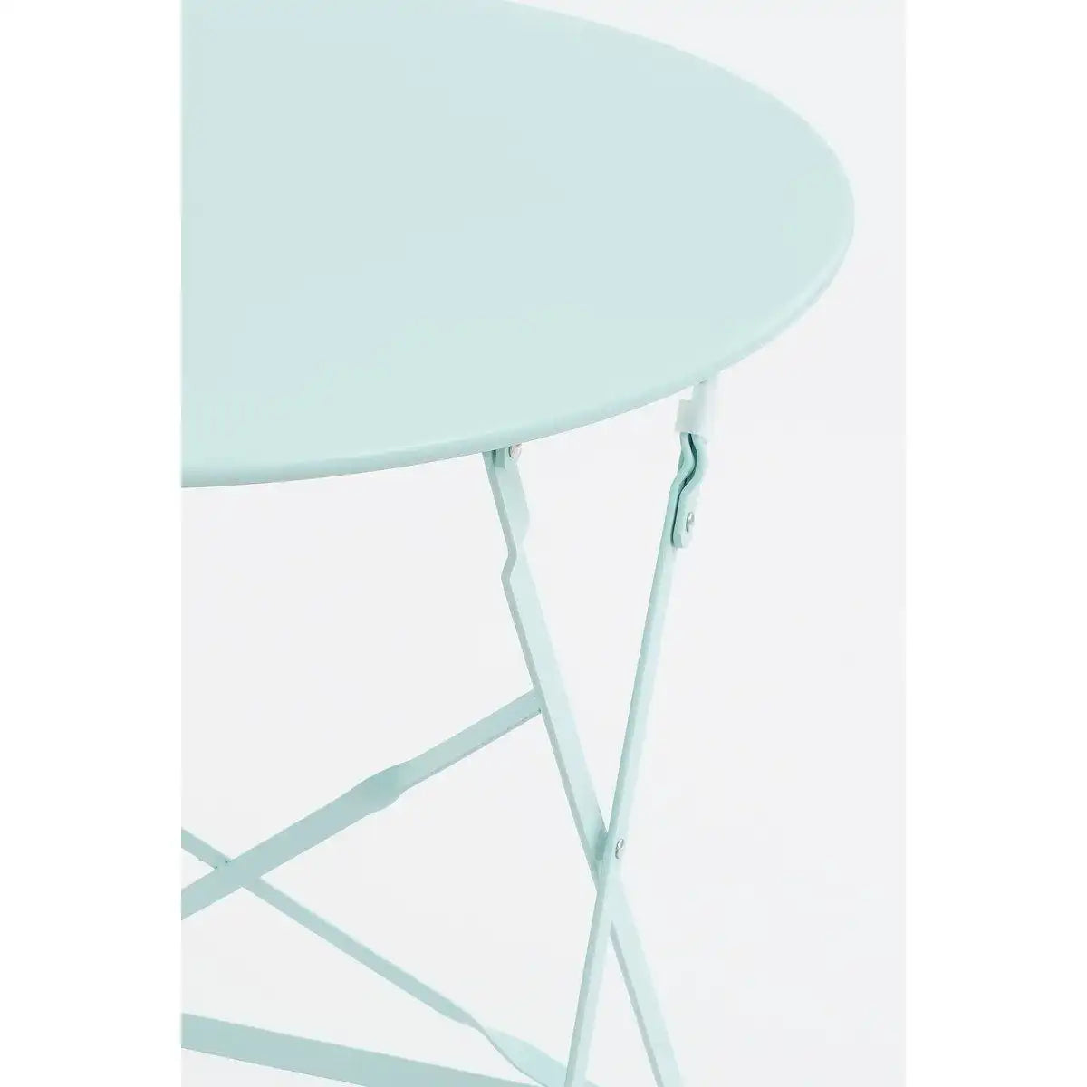 Laurence Bistro-Set – 3-teilig – Metall – Hellgrün - HomeDesign Knaus