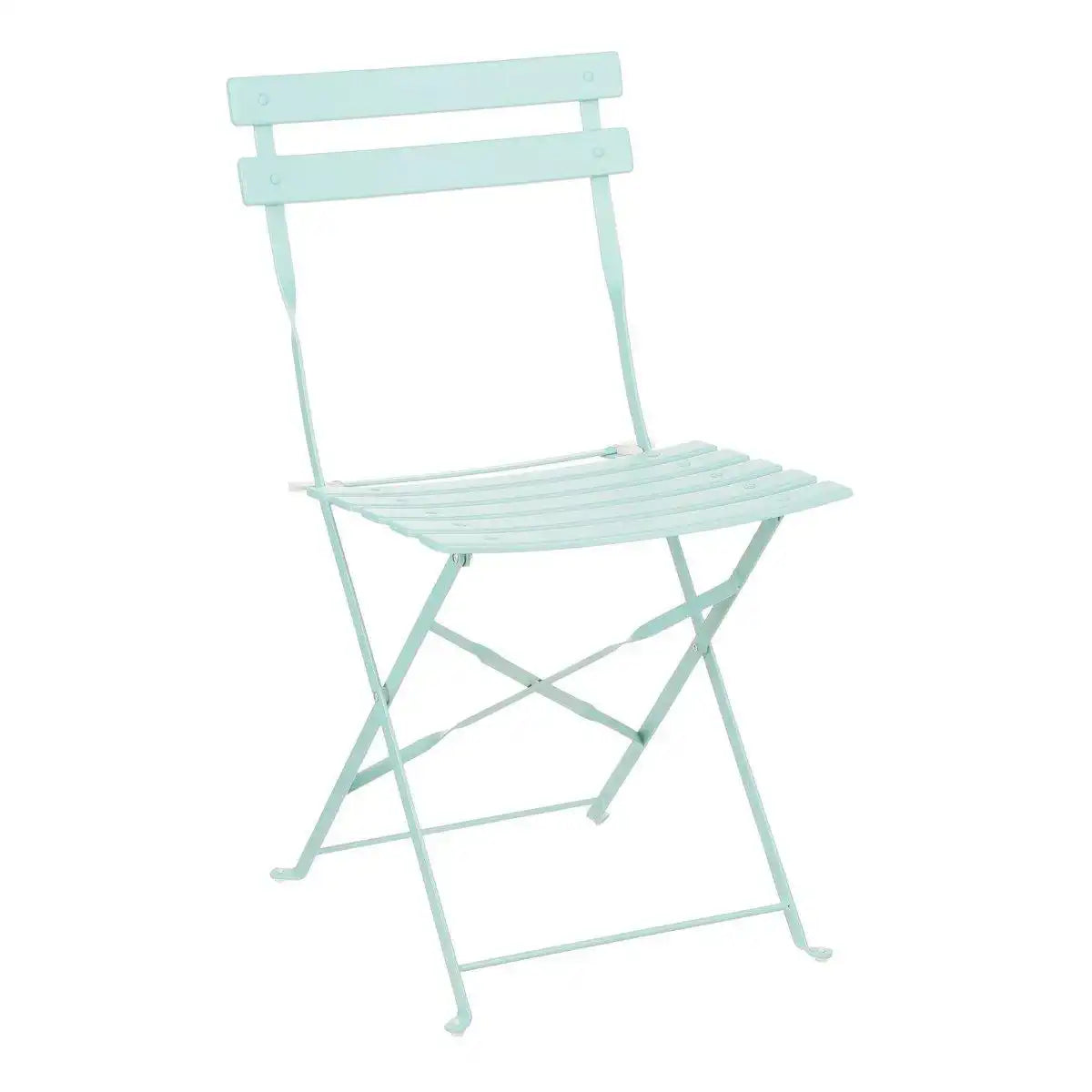 Laurence Bistro-Set – 3-teilig – Metall – Hellgrün - HomeDesign Knaus