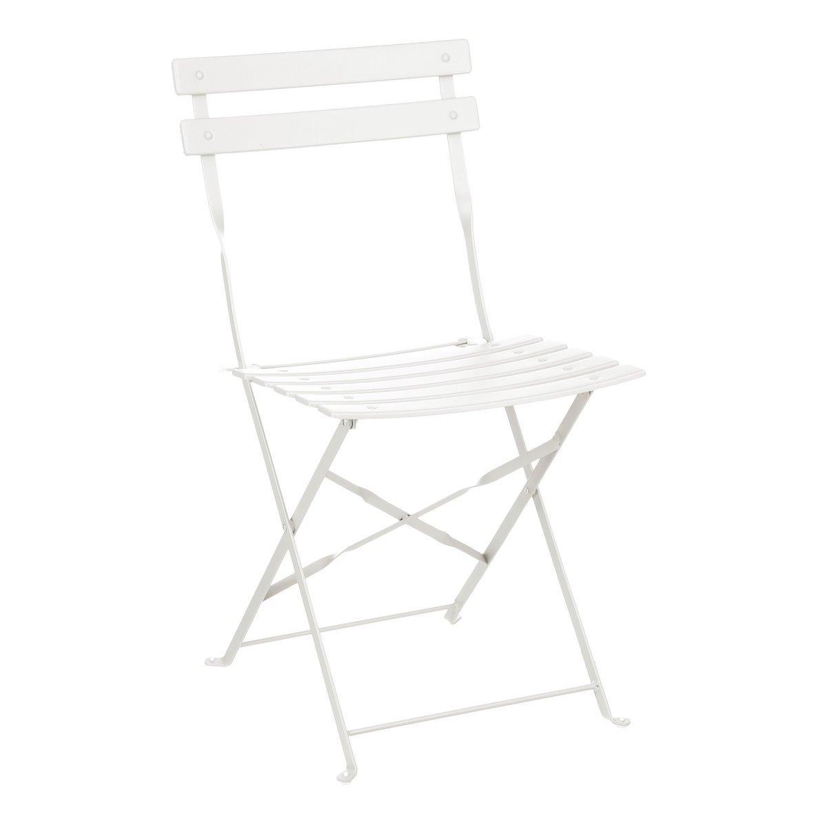 Laurence Bistro-Set – 3-teilig – Metall – Weiß - HomeDesign Knaus