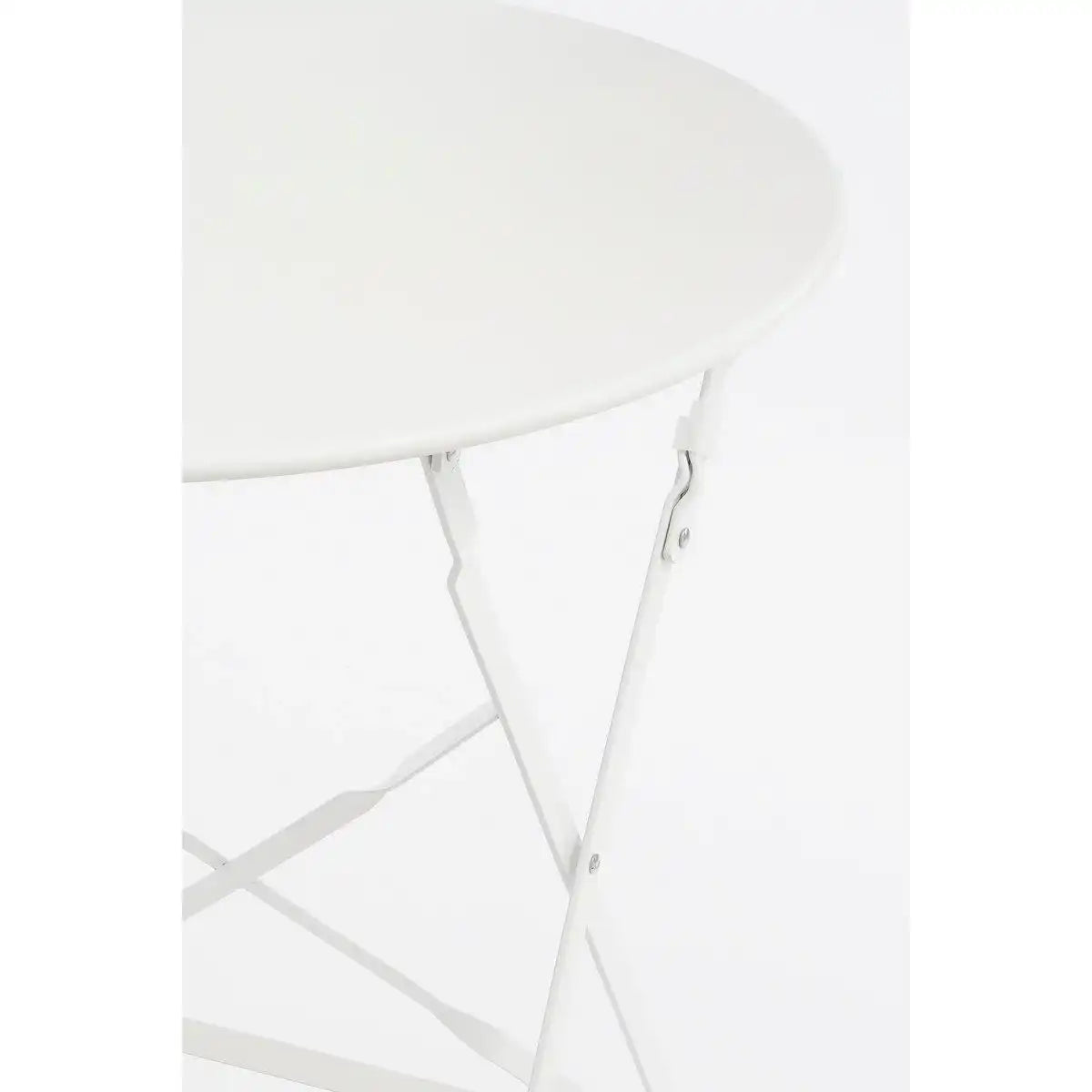 Laurence Bistro-Set – 3-teilig – Metall – Weiß - HomeDesign Knaus