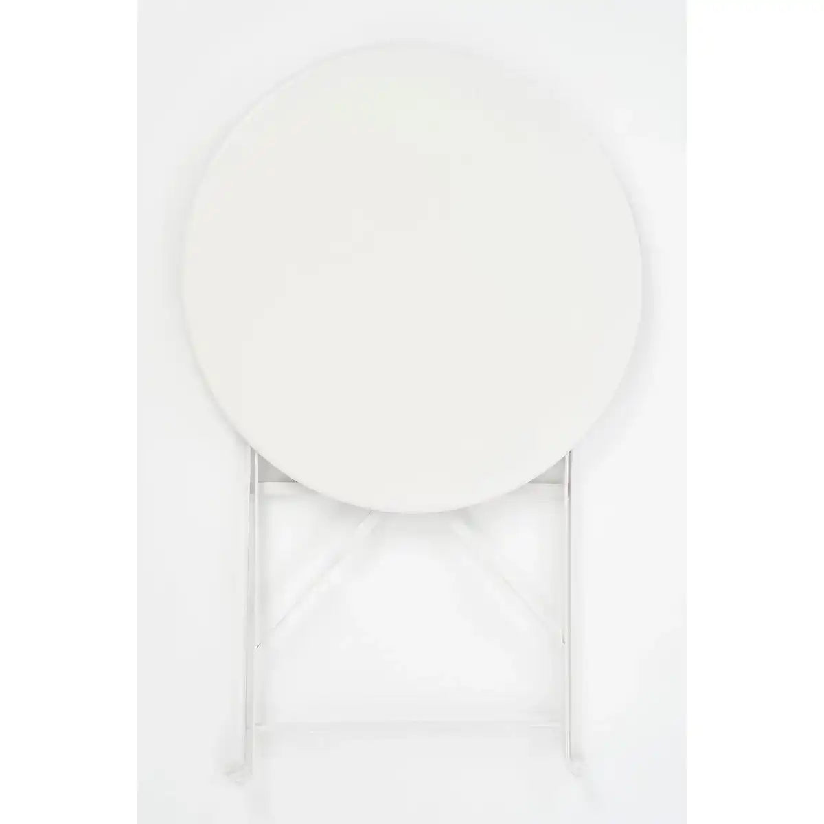 Laurence Bistro-Set – 3-teilig – Metall – Weiß - HomeDesign Knaus