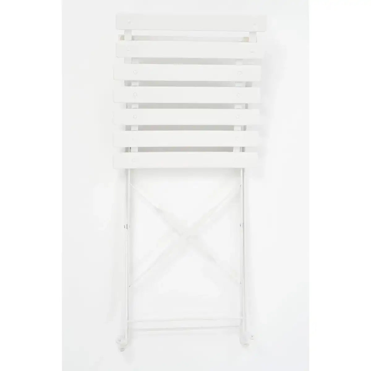 Laurence Bistro-Set – 3-teilig – Metall – Weiß - HomeDesign Knaus