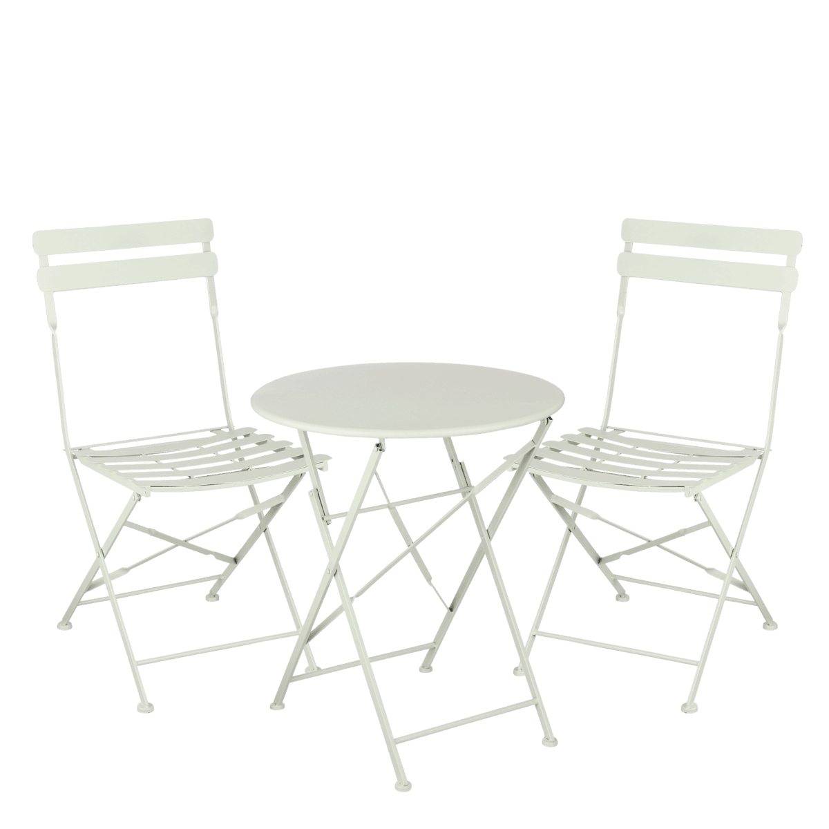 Laurence Bistro-Set – 3er-Set – Metall – Mintgrün - HomeDesign Knaus