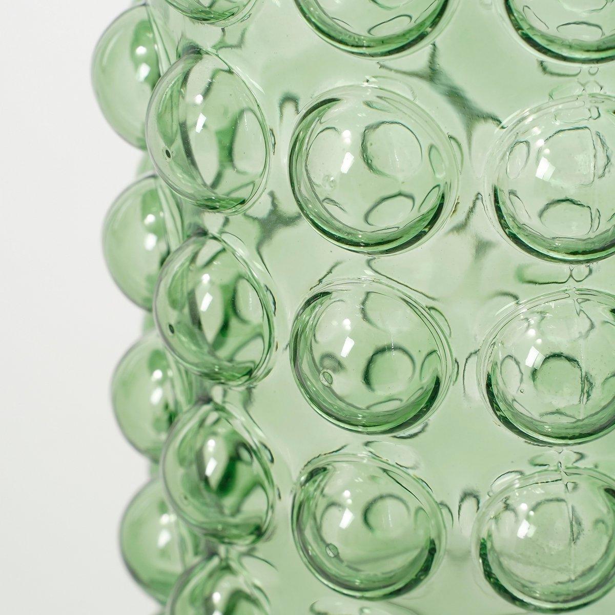 Lausanne Vase - H25 x Ø12 cm - Glas - Grün - HomeDesign Knaus