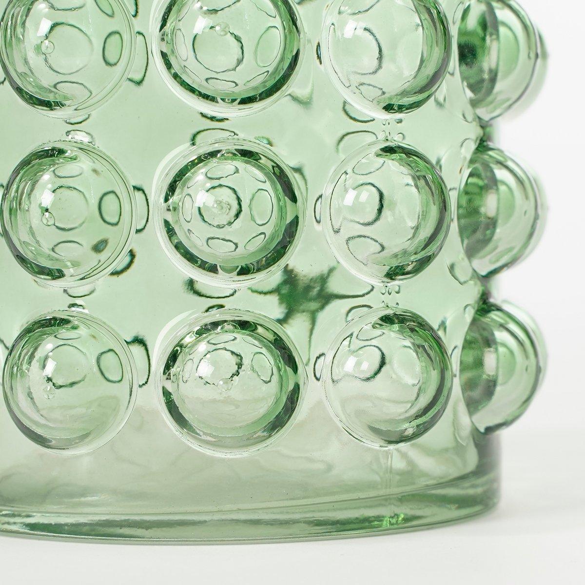 Lausanne Vase - H25 x Ø12 cm - Glas - Grün - HomeDesign Knaus