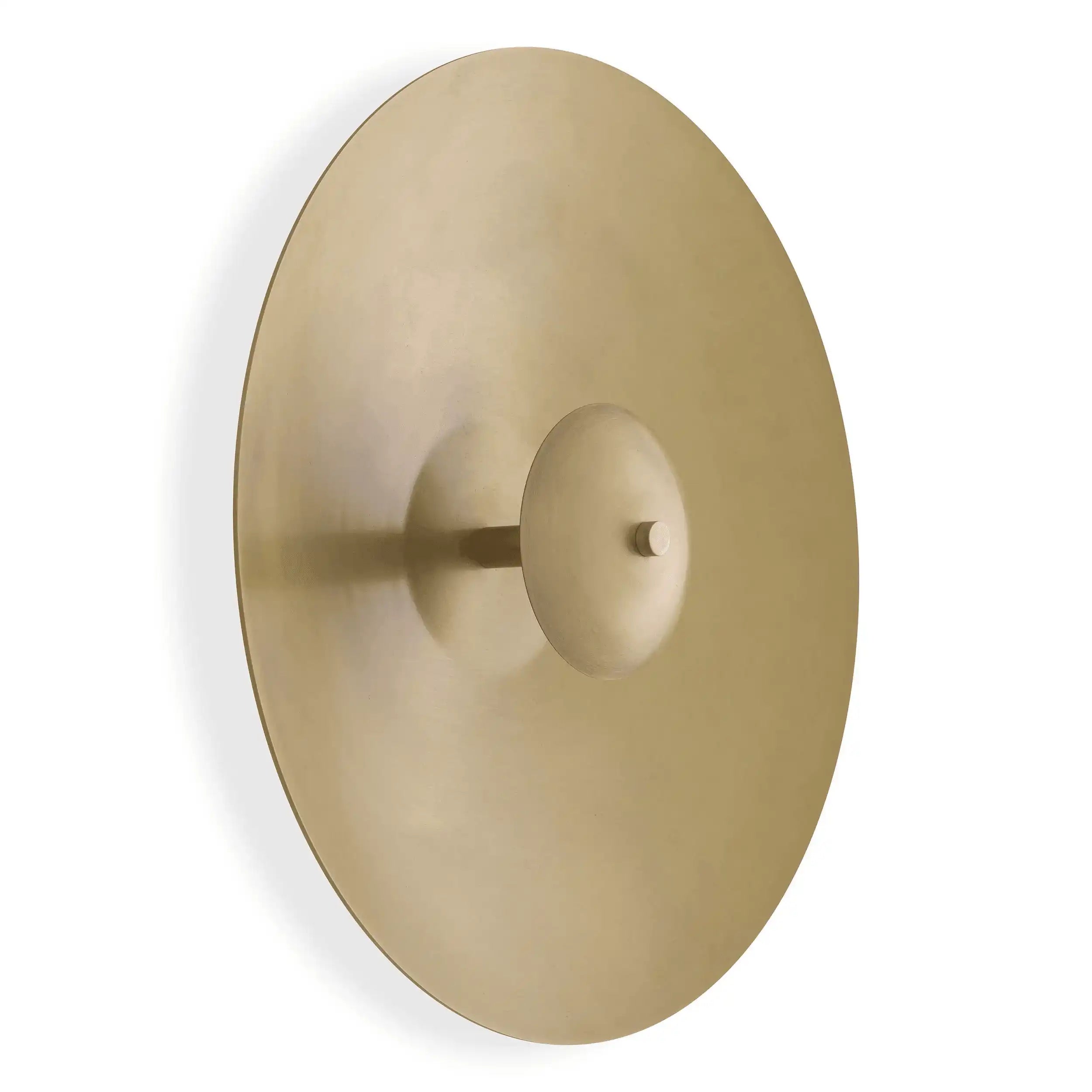 LED Moderna Wandleuchte Wandlampe Handarbeit Antik-Messing Gold 38 cm - HomeDesign Knaus