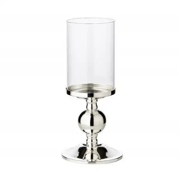 Leuchter Kerzenleuchter Bamboo, edel versilbert, anlaufgeschützt 28,5 cm - HomeDesign Knaus