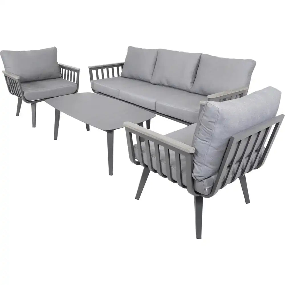 Lounge-Set Amalfi Gartenmöbel Wetterfest Gartenlounge - HomeDesign Knaus
