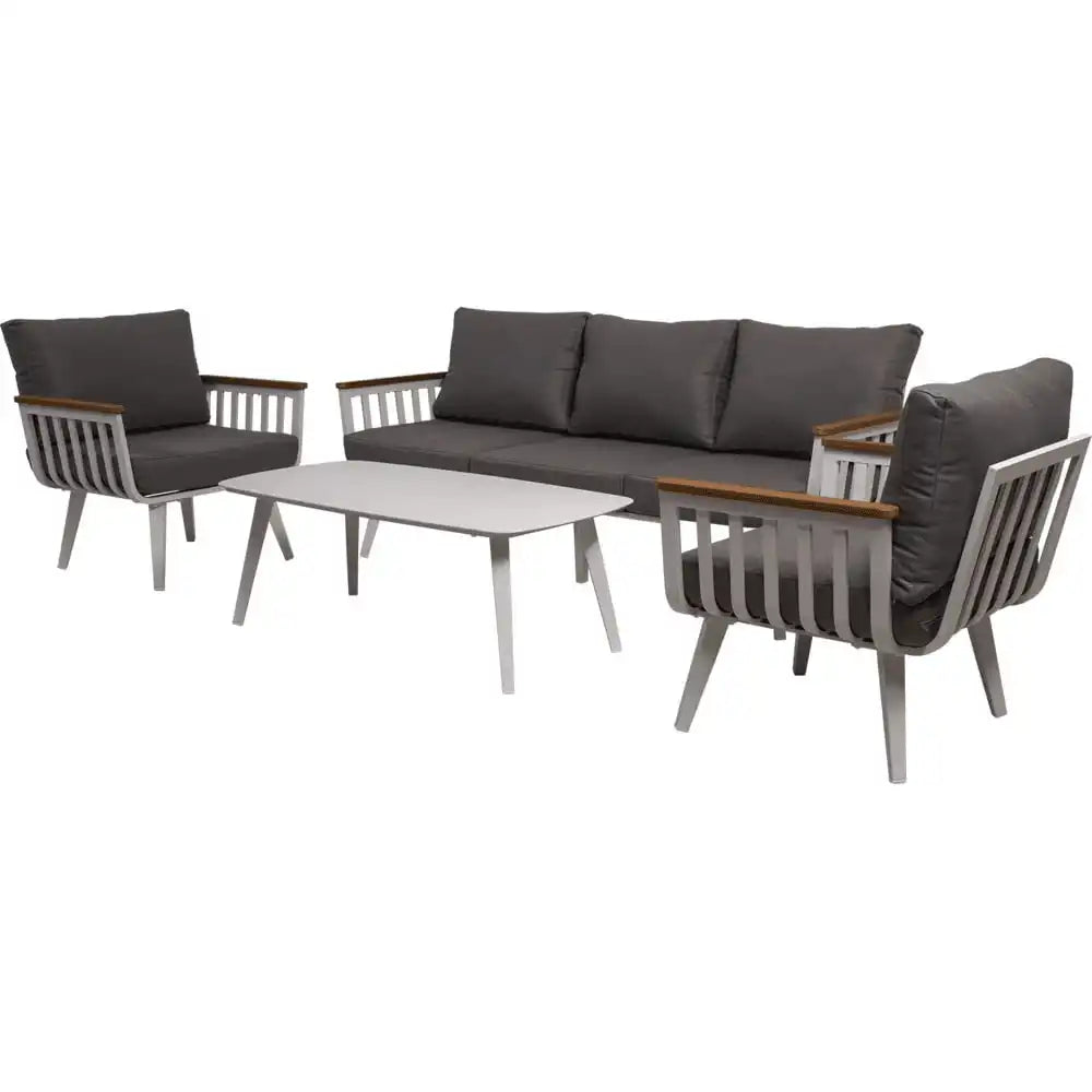 Lounge-Set Amalfi Gartenmöbel Wetterfest Gartenlounge - HomeDesign Knaus