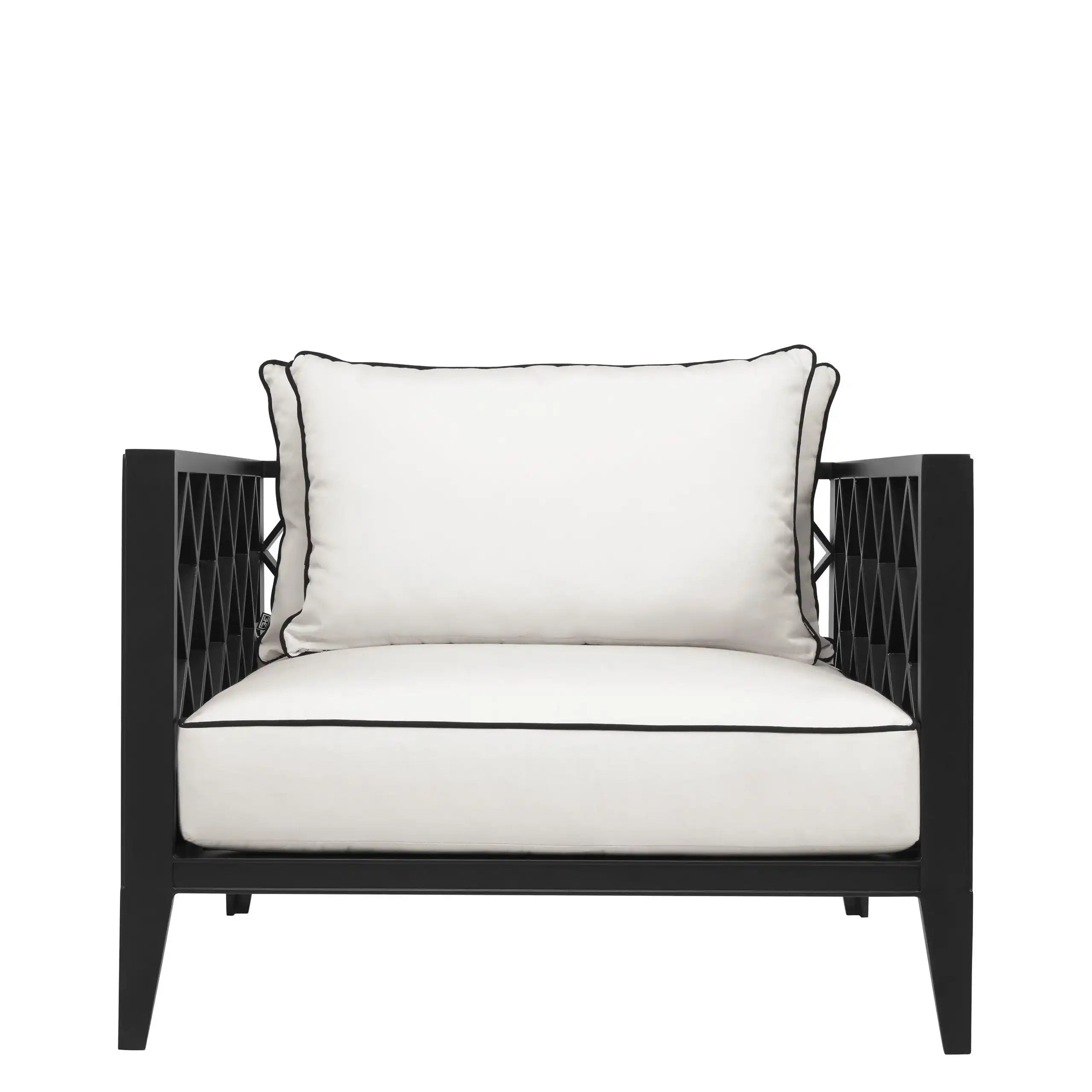 Luxus Ocean Club Gartensessel Loungesessel Handgefertigt - HomeDesign Knaus