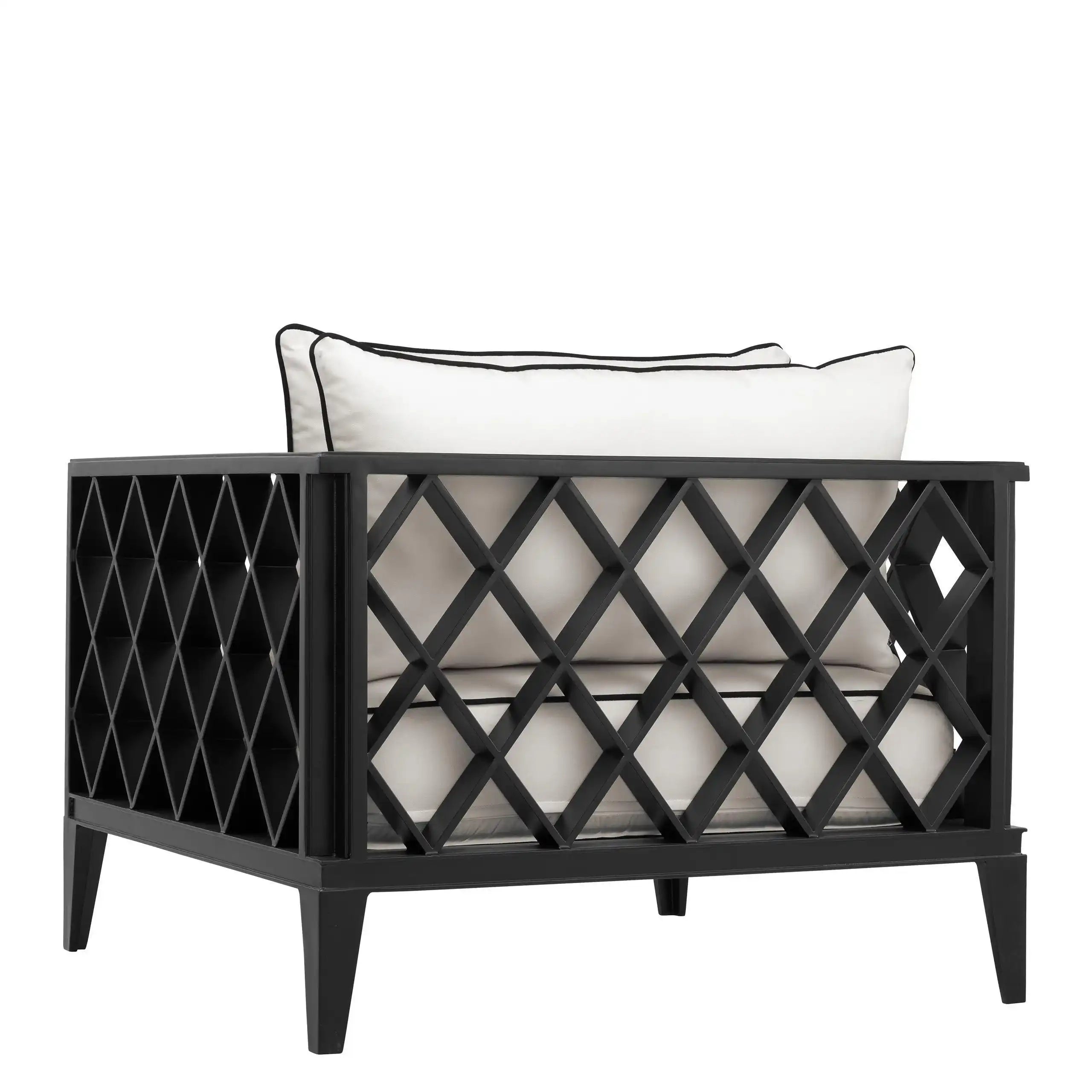 Luxus Ocean Club Gartensessel Loungesessel Handgefertigt - HomeDesign Knaus