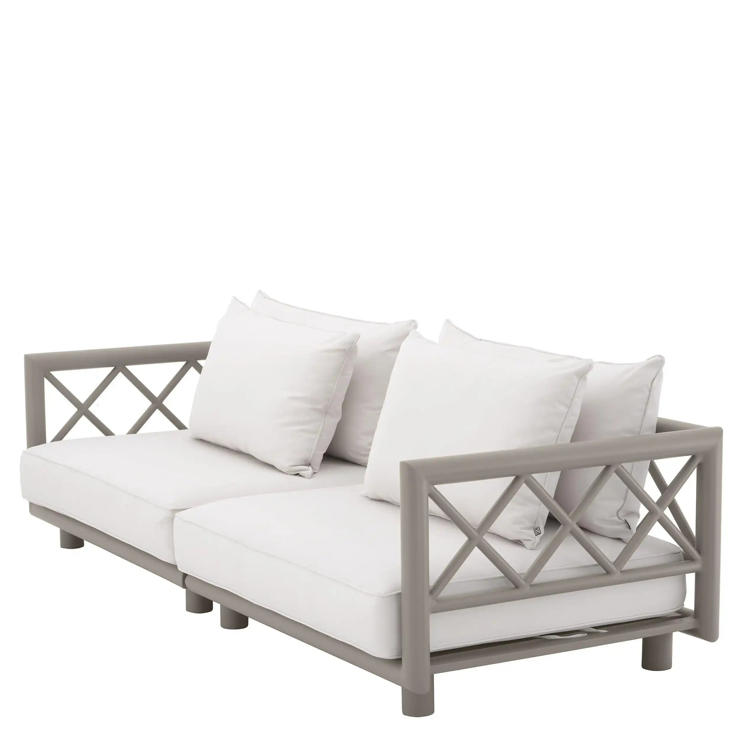 Luxus Outdoor Lounge Gartenlounge Sofa Beige - HomeDesign Knaus