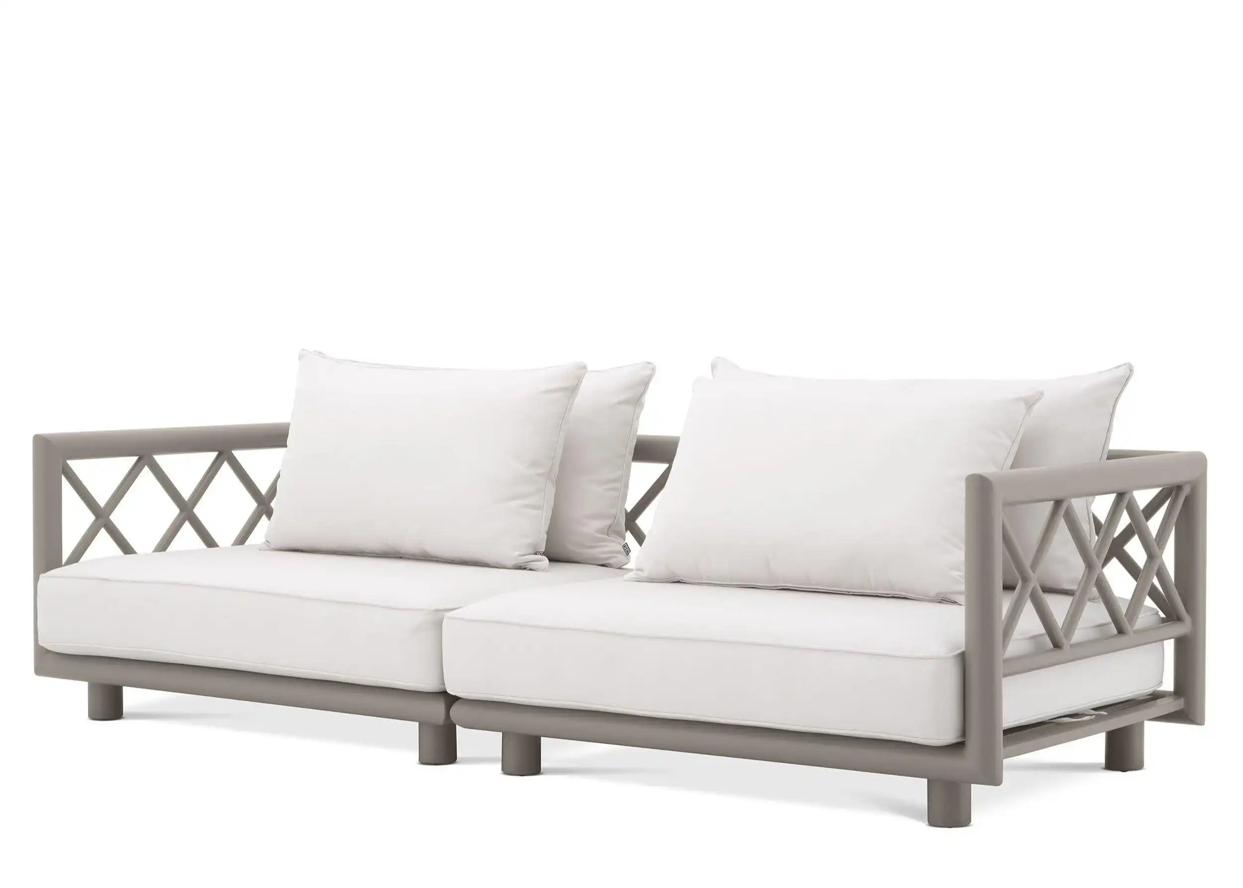 Luxus Outdoor Lounge Gartenlounge Sofa Beige - HomeDesign Knaus
