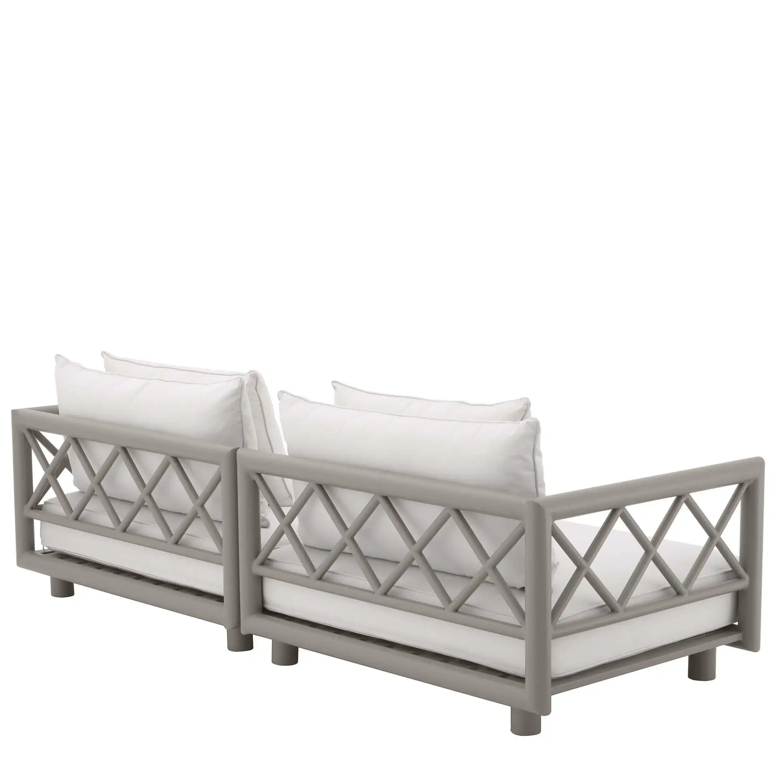 Luxus Outdoor Lounge Gartenlounge Sofa Beige - HomeDesign Knaus
