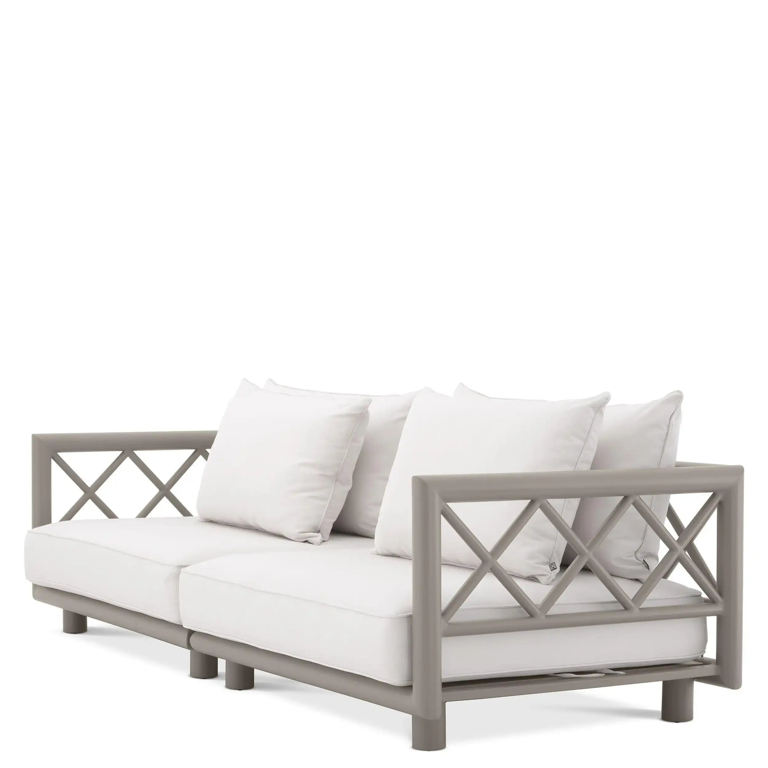 Luxus Outdoor Lounge Gartenlounge Sofa Beige - HomeDesign Knaus