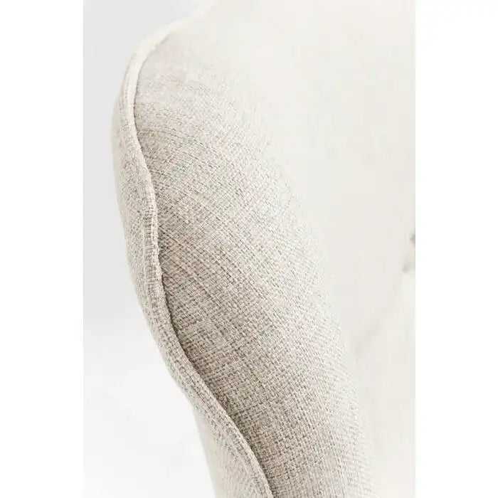 Luxus Sessel Vicky Ecru Relaxsessel Polstersessel Eiche - HomeDesign Knaus