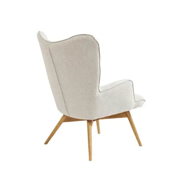 Luxus Sessel Vicky Ecru Relaxsessel Polstersessel Eiche - HomeDesign Knaus