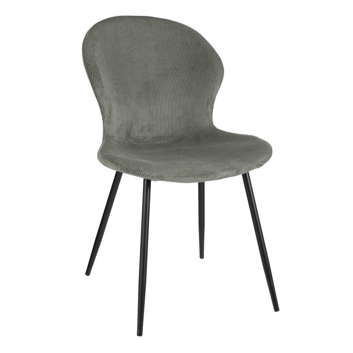 Max Esszimmerstuhl – Samt – Dunkelgrün - HomeDesign Knaus