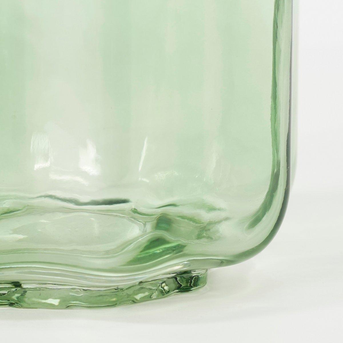 Missouri Vase – H25 x Ø14,5 cm – Glas – Grün - HomeDesign Knaus
