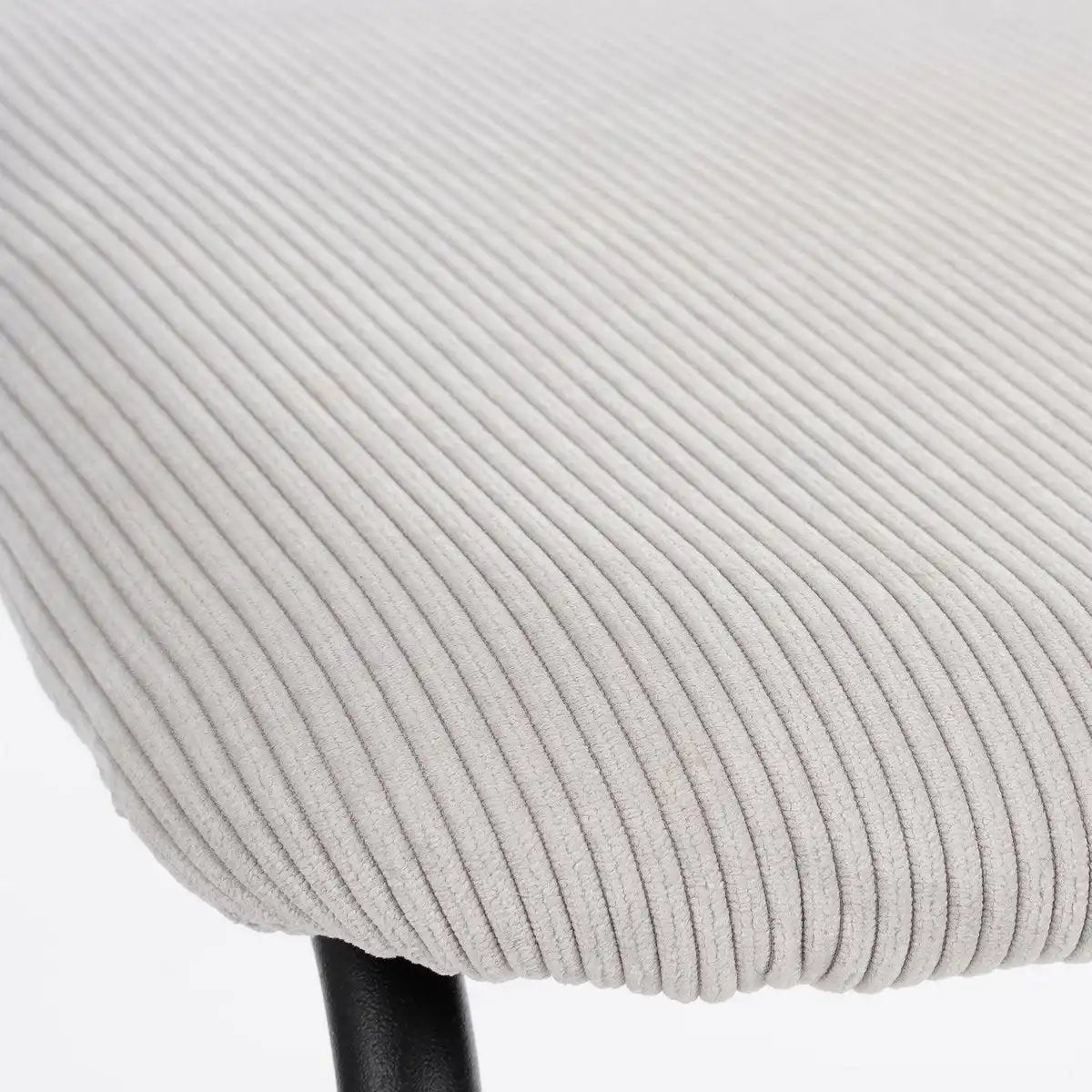 Nanet Esszimmerstuhl – Samt – Silber - HomeDesign Knaus