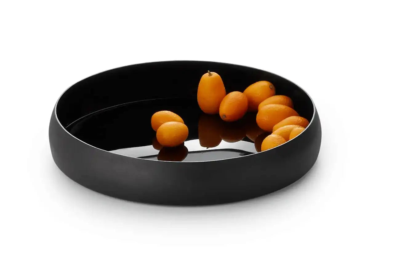 Negretto Schale Dekoration Tablett emailliert pulverbeschichtet Aluminium - HomeDesign Knaus