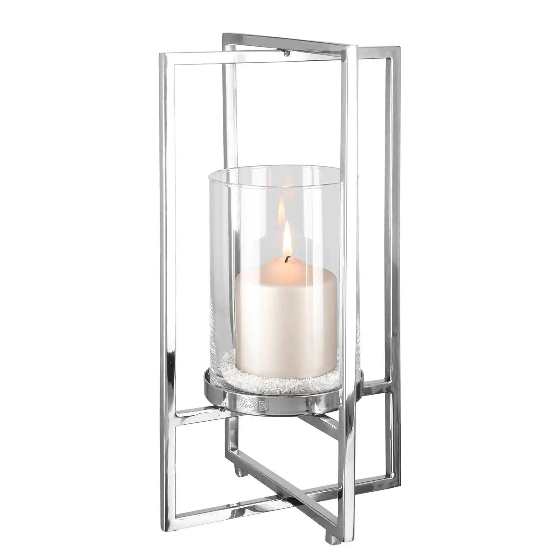 Norman Kerzenhalter Unikat Chrom Handarbeit - HomeDesign Knaus