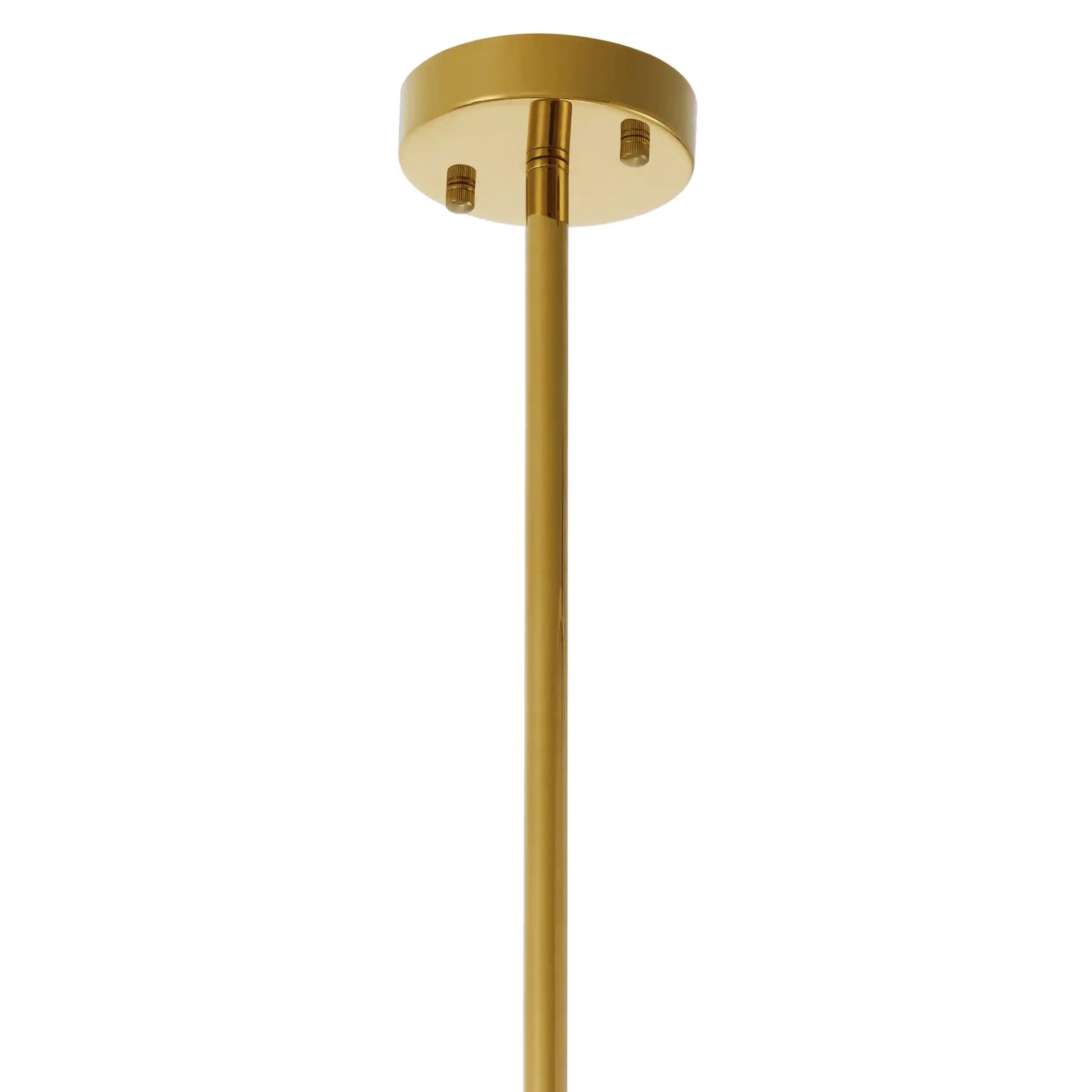 Pearl Hängeleuchte Bronze-Highlight-Finish Goldfinish Alabaster Material Unikat - HomeDesign Knaus