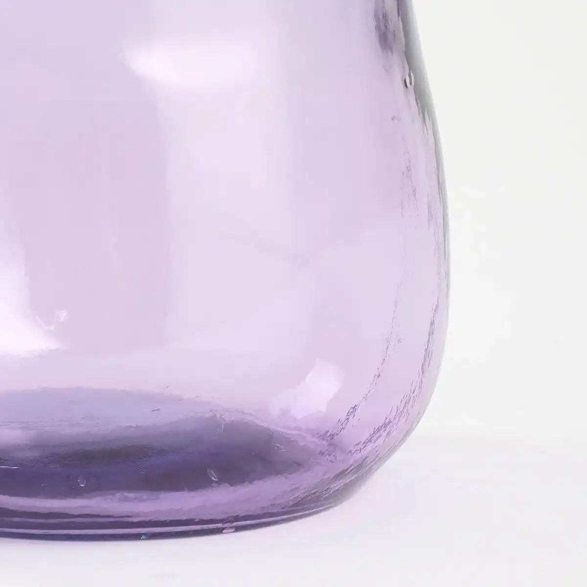 Pinto Vase - H51 x Ø22 cm - Recyceltes Glas - Lila - HomeDesign Knaus