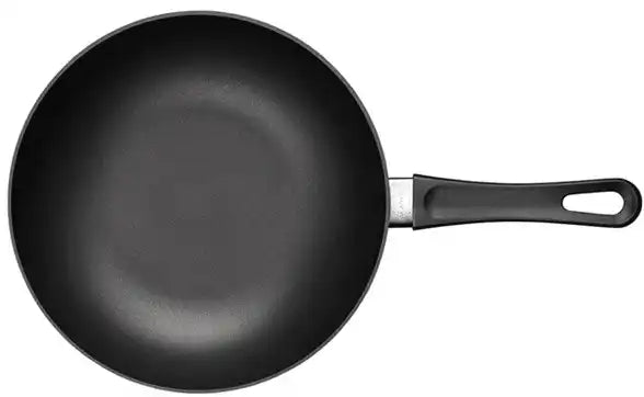 Premium Mini Wok Classic Glaskeramik Backofen geeignet nicht für Induktion 24 cm - HomeDesign Knaus