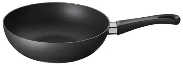 Premium Mini Wok Classic Glaskeramik Backofen geeignet nicht für Induktion 24 cm - HomeDesign Knaus