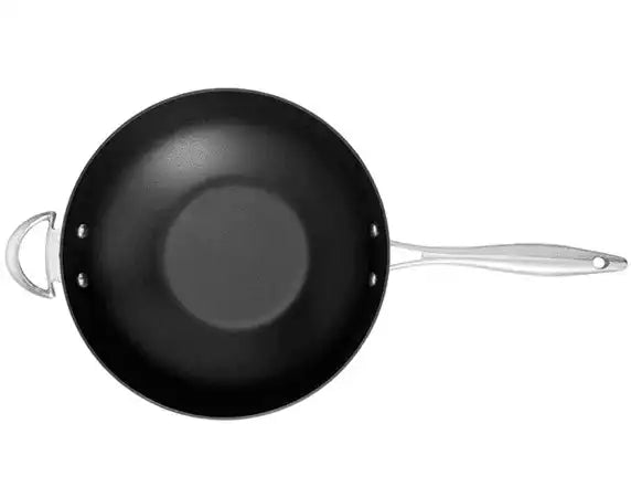Premium Wok CTX Heizring Backofengeeignet Glaskeramik alle Herdarten geeignet 32 cm - HomeDesign Knaus