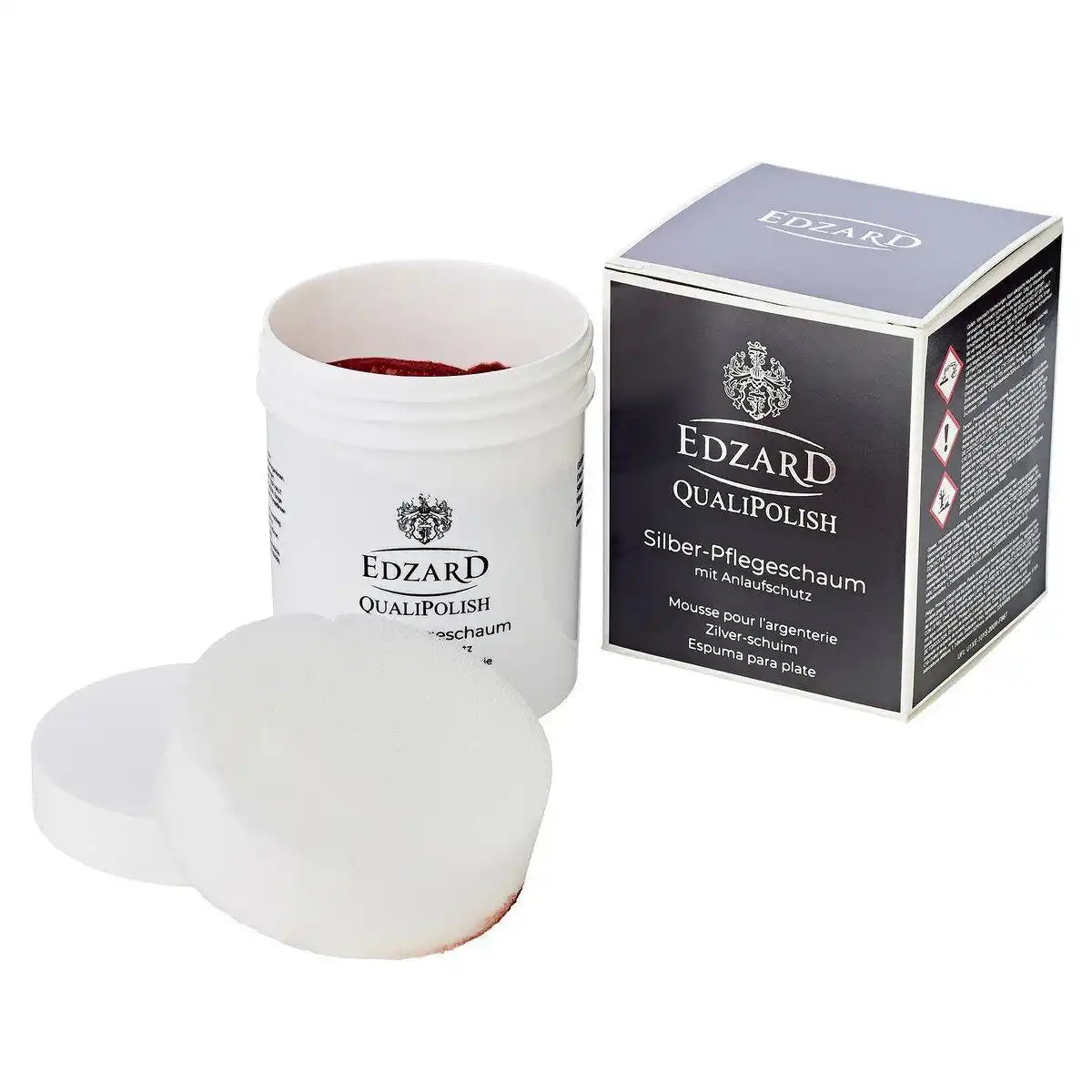 QualiPolish® Silber-Pflegeschaum mit Anlaufschutz, Inhalt 200 Gramm - HomeDesign Knaus