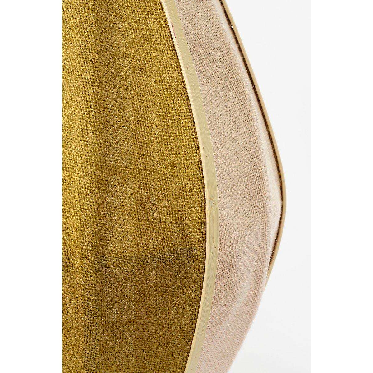 Roger Laterne - H45 x Ø32 cm - Jute - Beige, Braun - HomeDesign Knaus