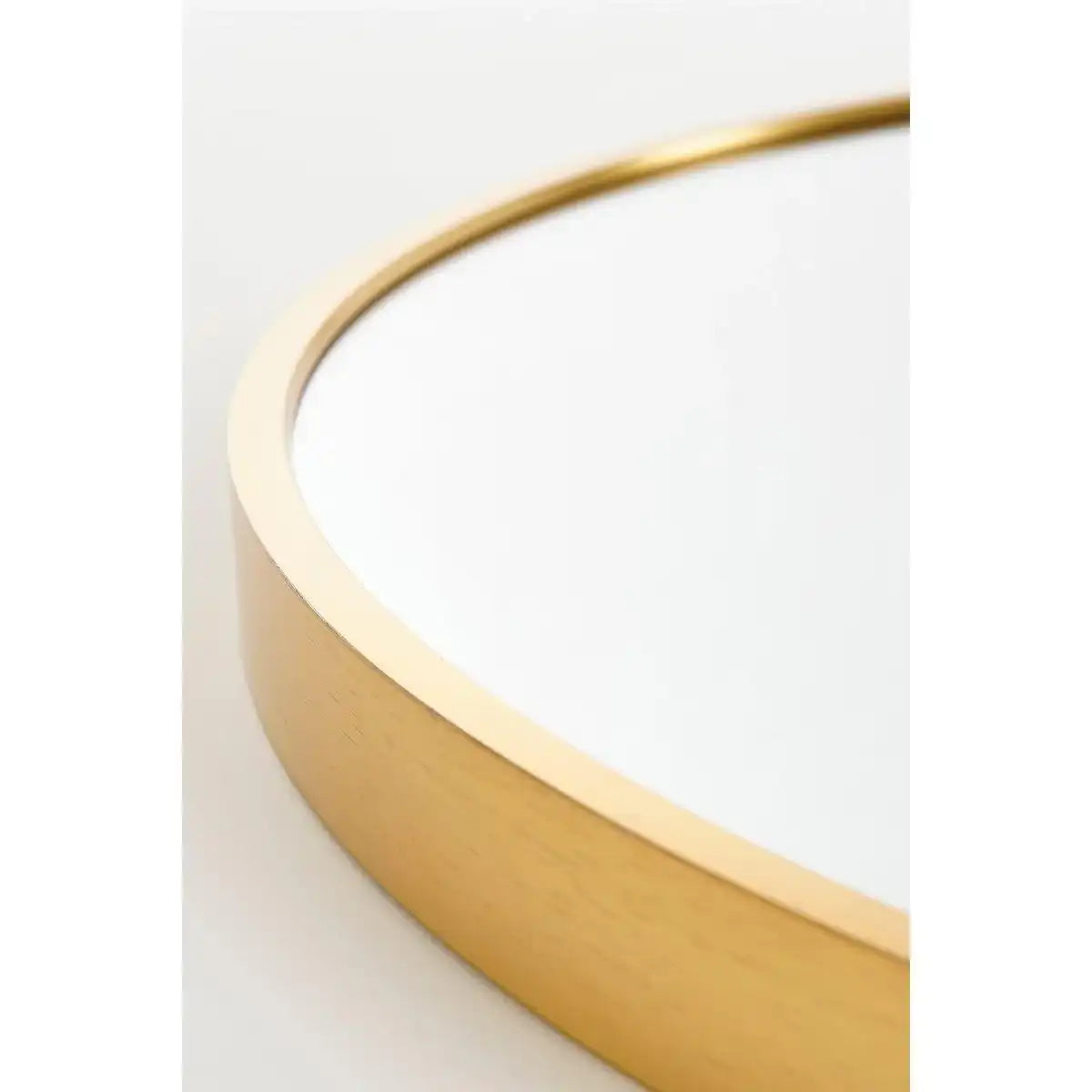 Rossi Wandspiegel – H3 x Ø60 cm – Metall – Gold - HomeDesign Knaus