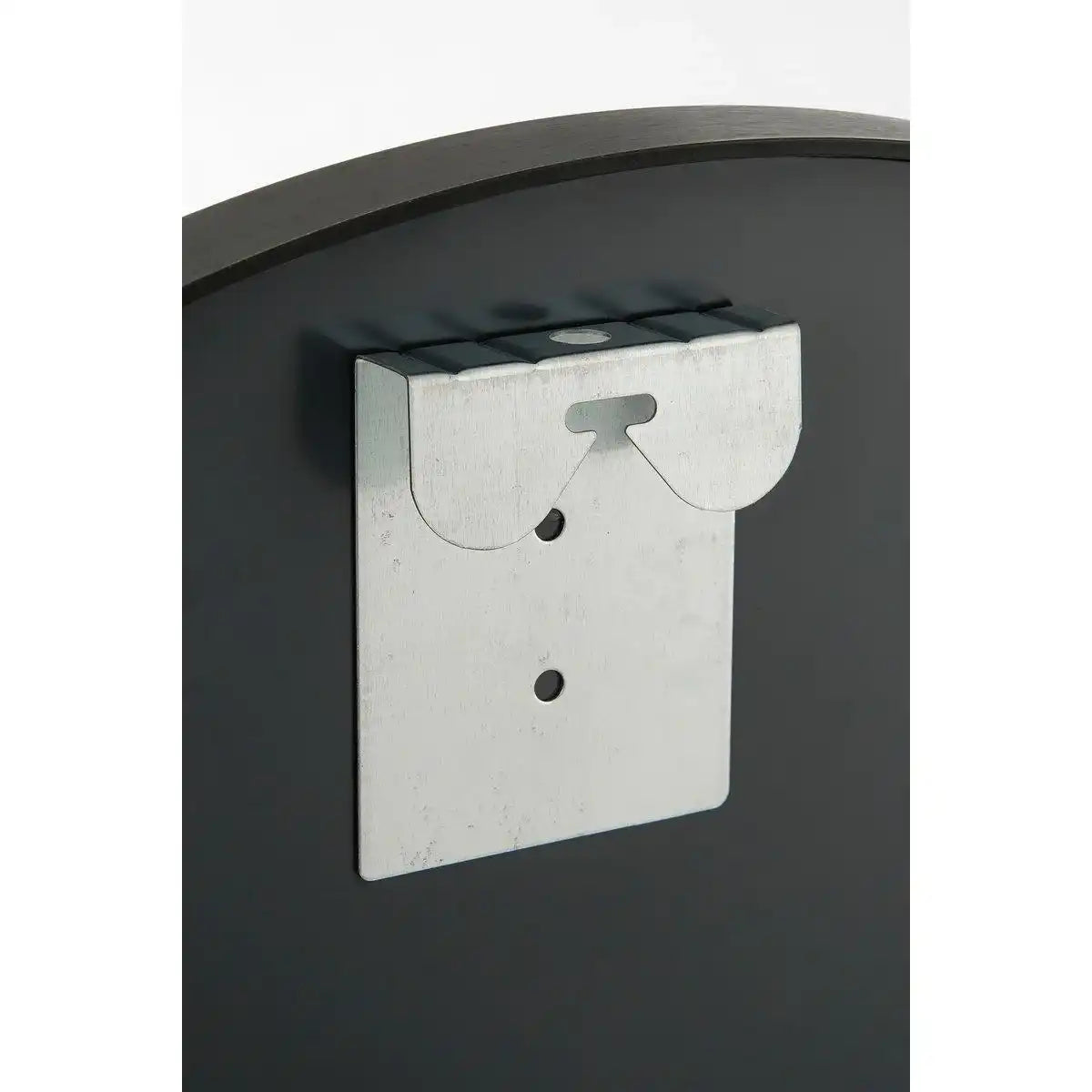 Rossi Wandspiegel - H3 x Ø60 cm - Metall - Schwarz - HomeDesign Knaus