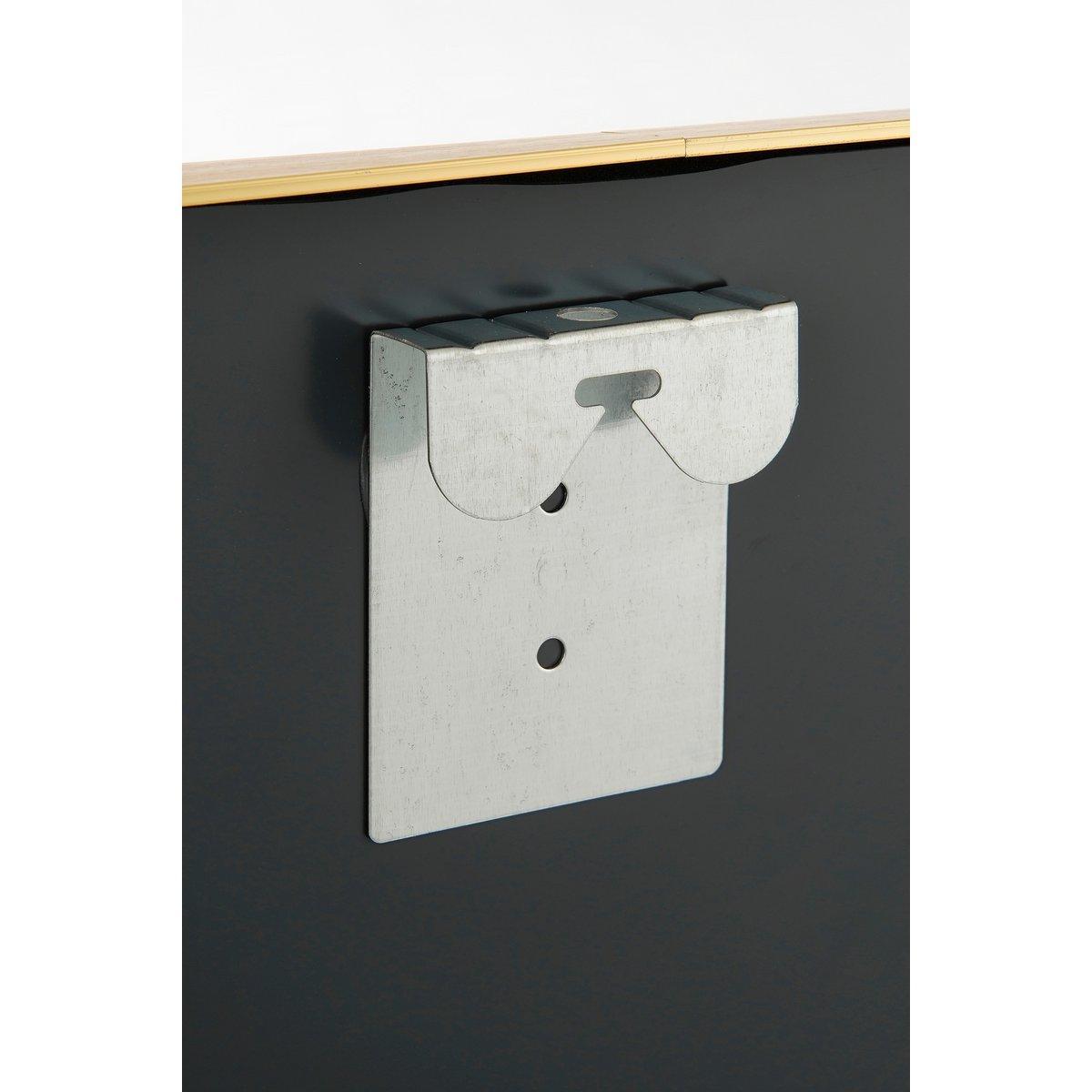 Rossi Wandspiegel – L80 x B71 cm – Metall – Gold - HomeDesign Knaus