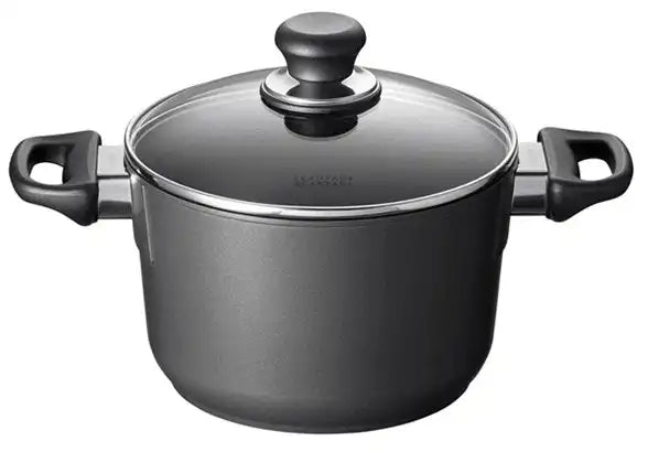 Scanpan 24 cm/4,8 L Kochtopf mit Deckel Classic Induktion Glaskeramik Backofengeeignet Edelstahl - HomeDesign Knaus