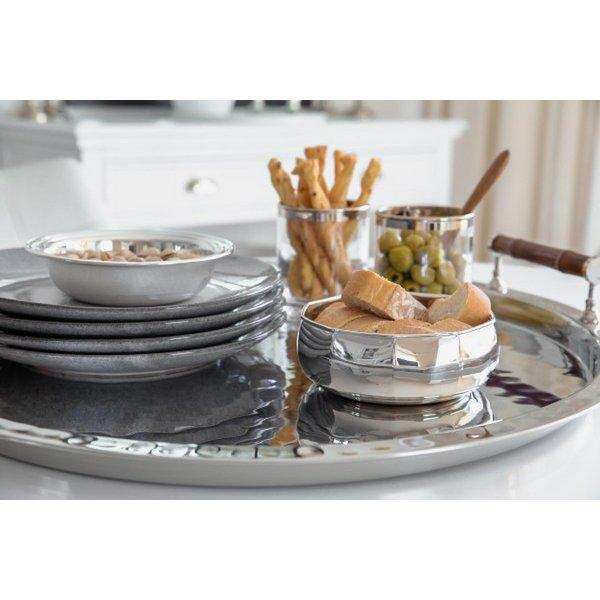 Schale Dekoschale Servierschale Ten, 10-eckig, schwerversilbert, 14 cm - HomeDesign Knaus